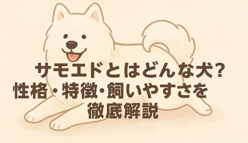 サモエドとはどんな犬？性格・特徴・飼いやすさを徹底解説