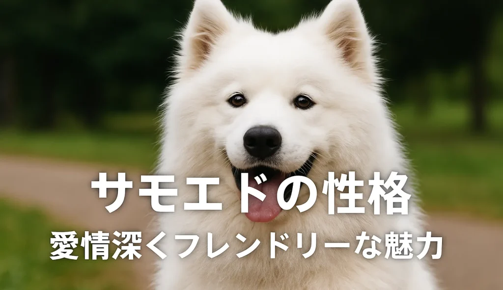 サモエドの性格〜愛情深くフレンドリーな魅力