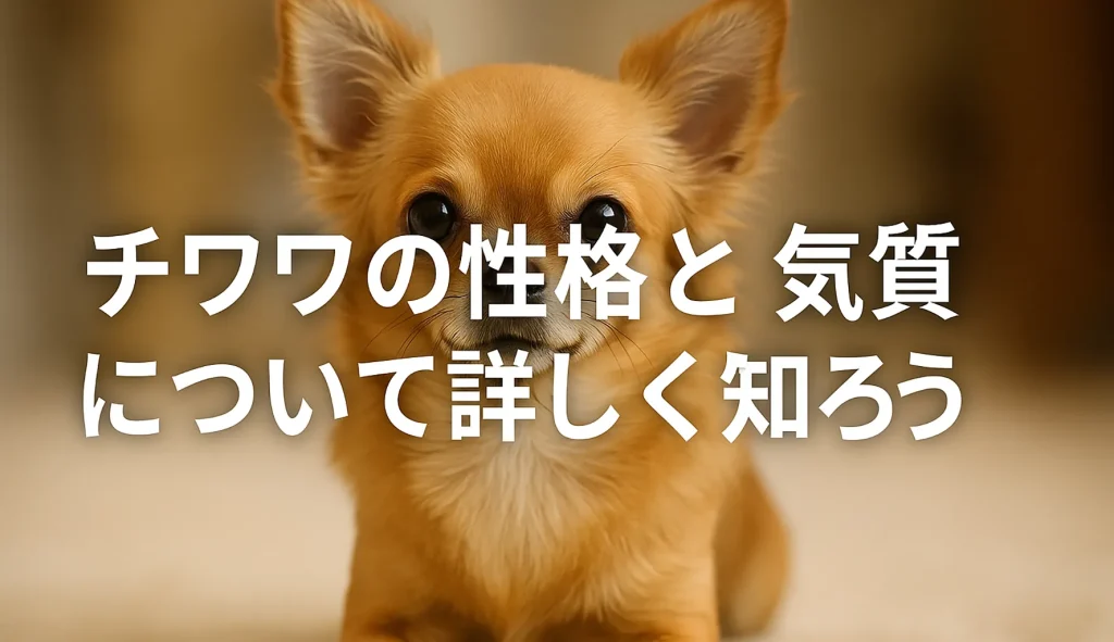 チワワの性格と気質について詳しく知ろう