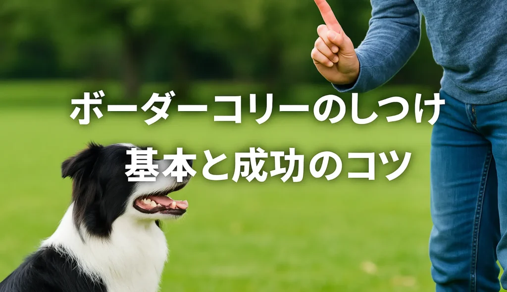 ボーダーコリーのしつけの基本と成功のコツ