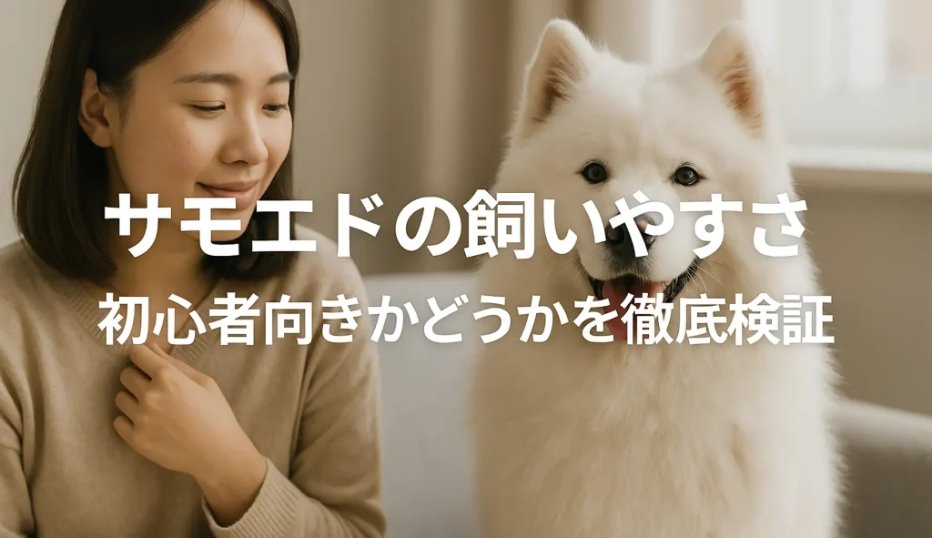 サモエドの飼いやすさ〜初心者向きかどうかを徹底検証