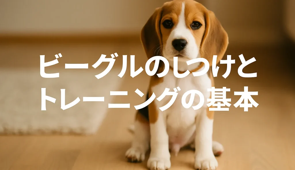 ビーグルのしつけとトレーニングの基本