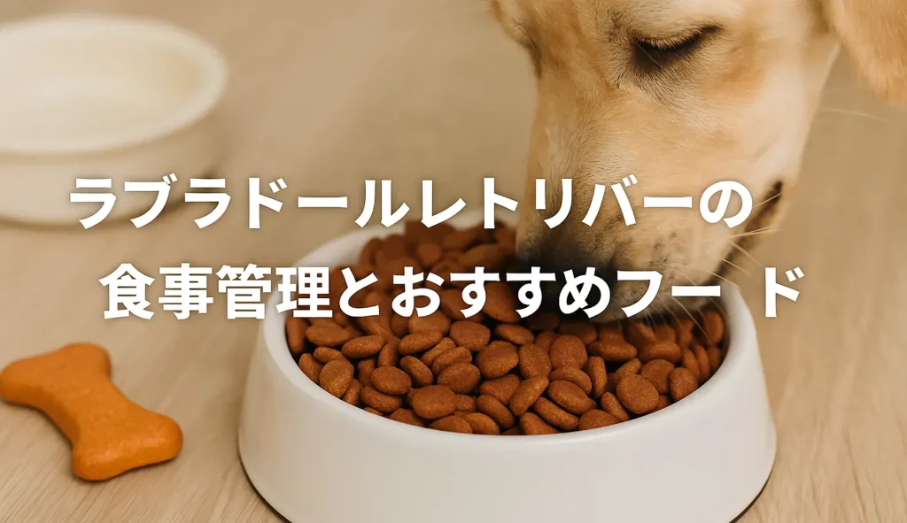 ラブラドールレトリバーの食事管理とおすすめフード