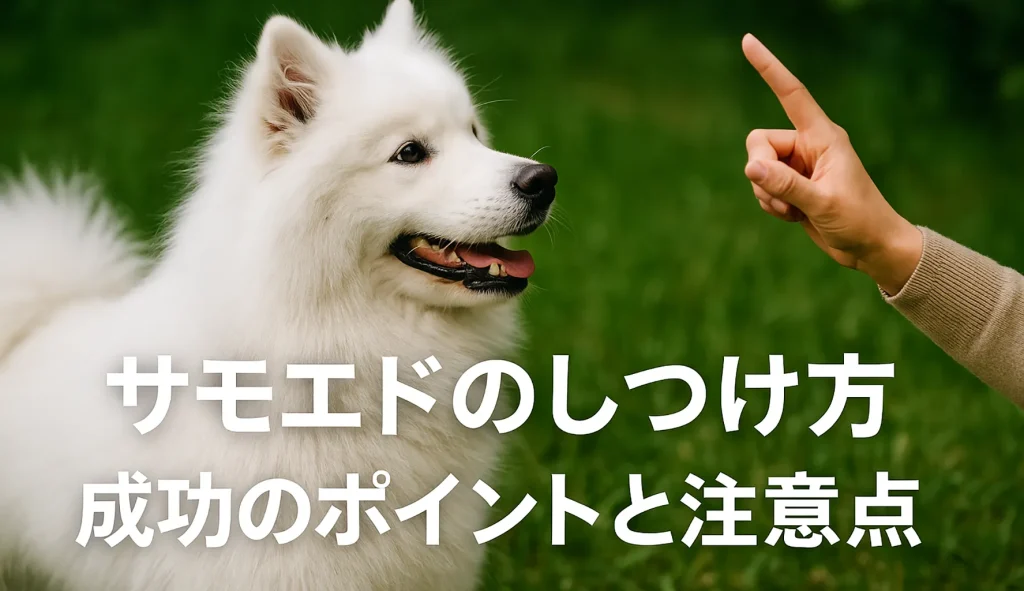 サモエドのしつけ方〜成功のポイントと注意点