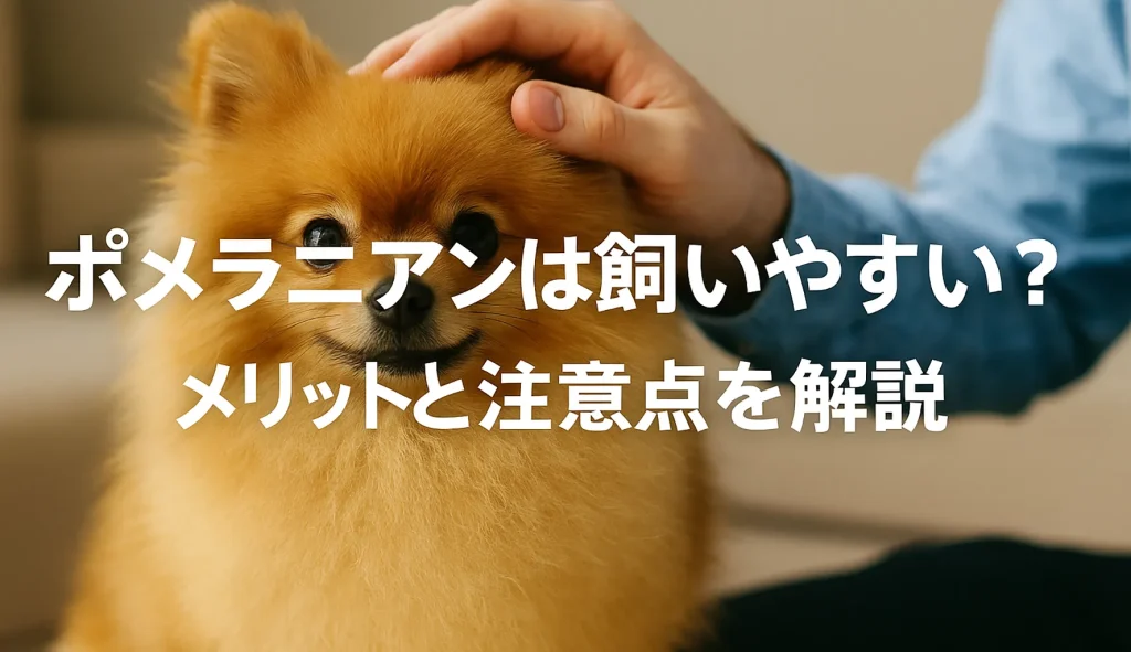 ポメラニアンは飼いやすい?メリットと注意点を解説