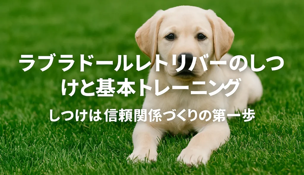 ラブラドールレトリバーのしつけと基本トレーニング