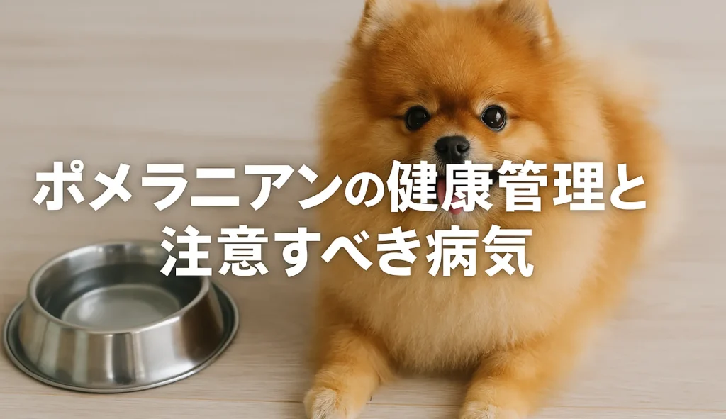 ポメラニアンの健康管理と注意すべき病気