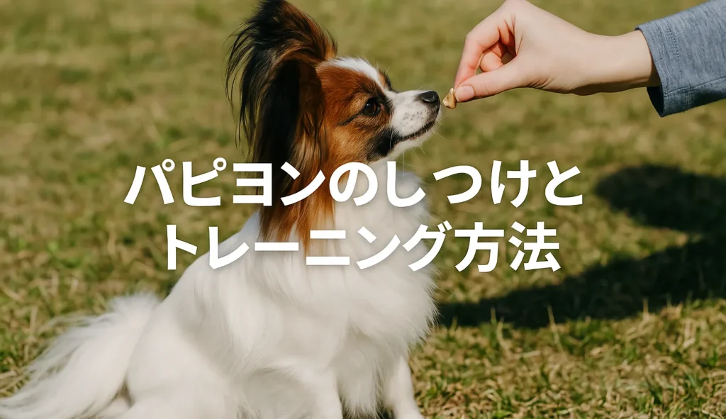 パピヨンのしつけとトレーニング方法
