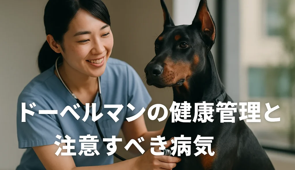 ドーベルマンの健康管理と注意すべき病気