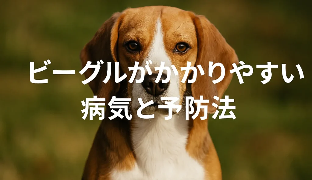 ビーグルがかかりやすい病気と予防法