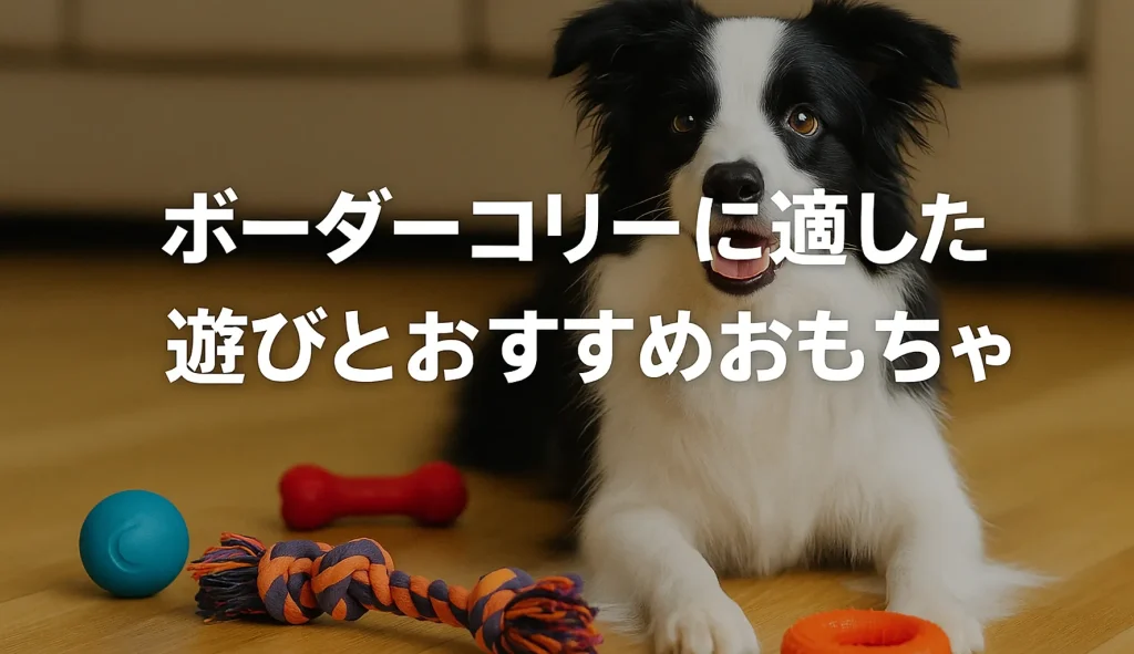 ボーダーコリーに適した遊びとおすすめおもちゃ