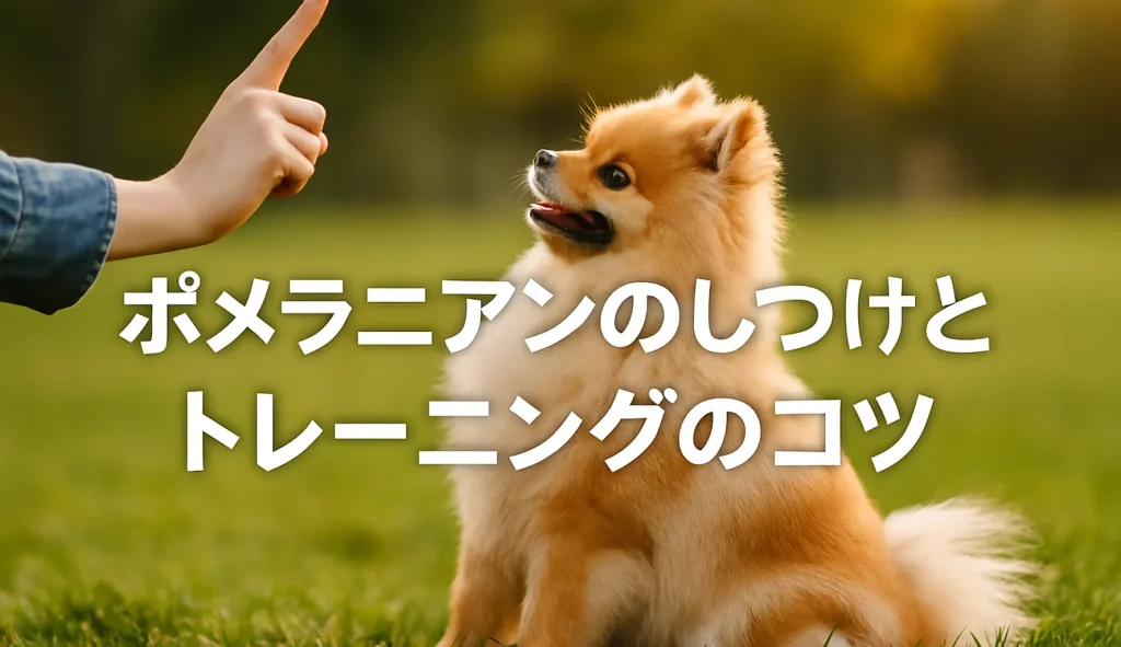 ポメラニアンのしつけとトレーニングのコツ