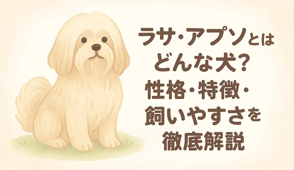 ラサ・アプソとはどんな犬？性格・特徴・飼いやすさを徹底解説