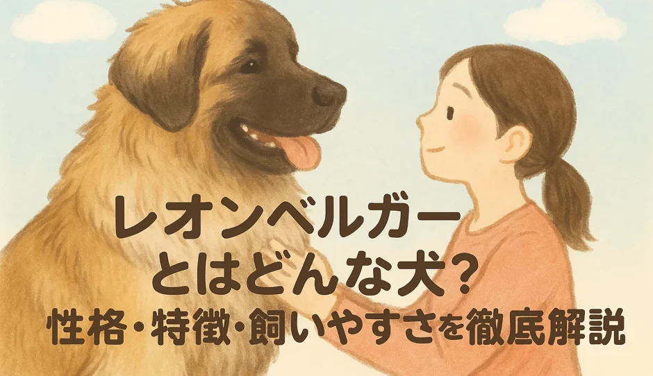 レオンベルガーとはどんな犬？性格・特徴・飼いやすさを徹底解説