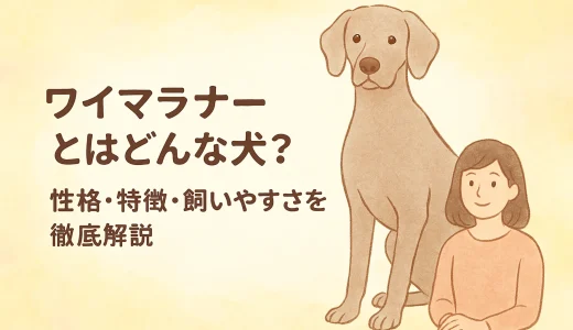 ワイマラナーとはどんな犬？性格・特徴・飼いやすさを徹底解説