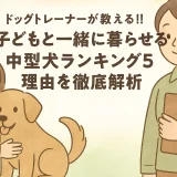 ドッグトレーナーが教える!!子どもと一緒に暮らせる中型犬ランキング5理由を徹底解析