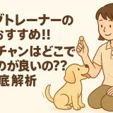 ドッグトレーナーのおすすめ!!ワンチャンはどこで買うのが良いの??を徹底解析