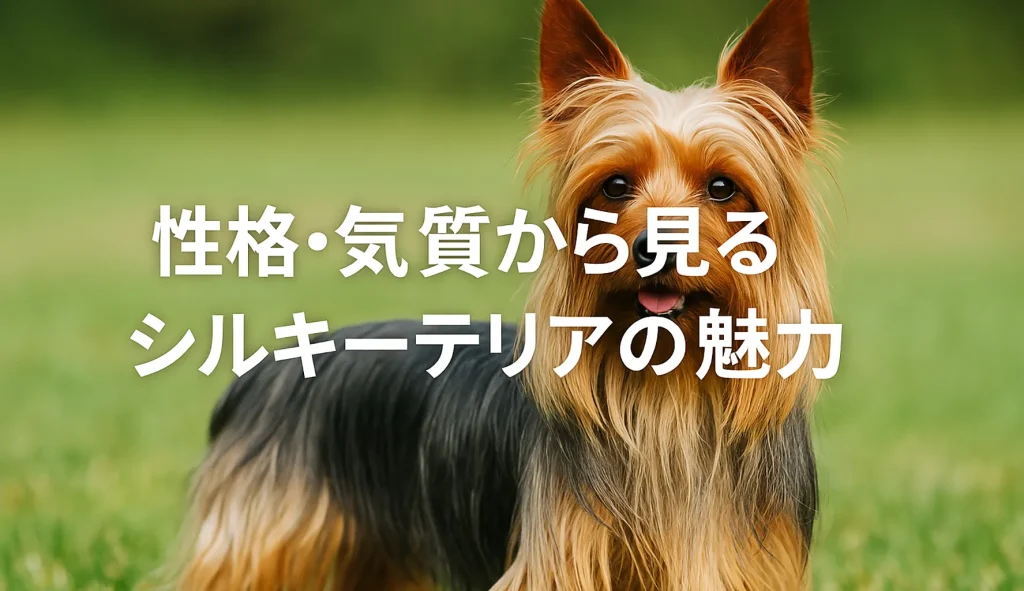 性格・気質から見るシルキーテリアの魅力