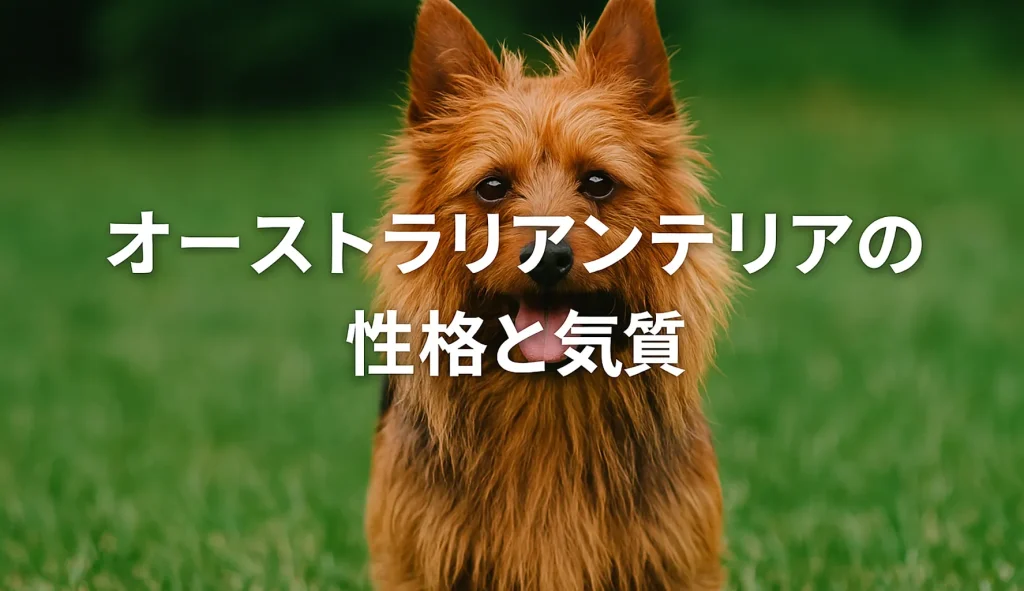 オーストラリアンテリアの性格と気質
