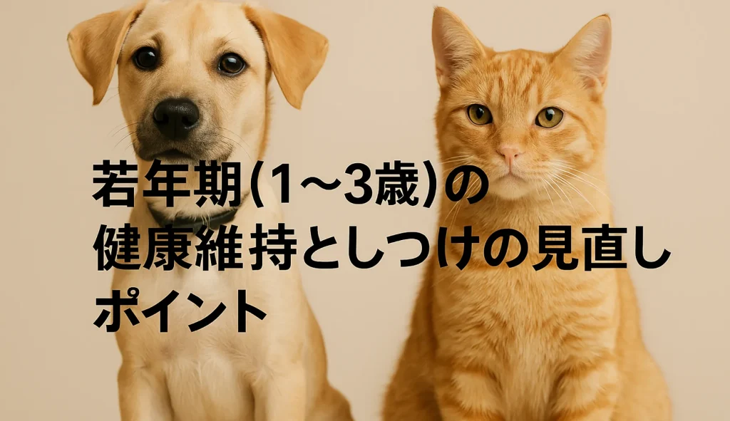 若年期(1〜3歳)の健康維持としつけの見直しポイント