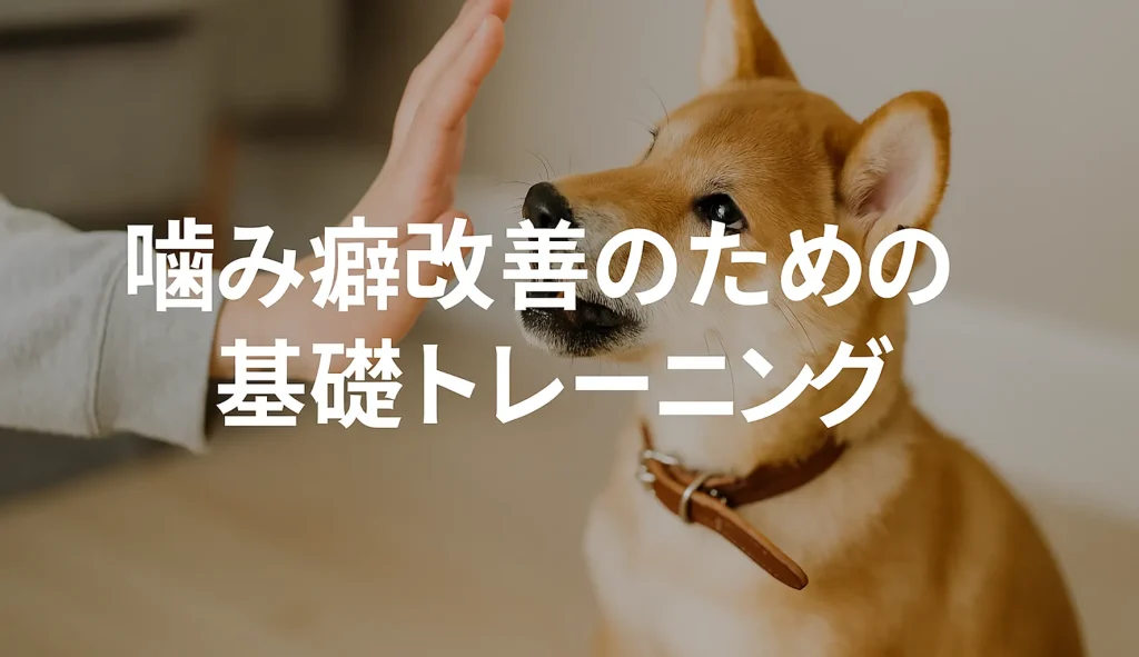 噛み癖改善のための基礎トレーニング