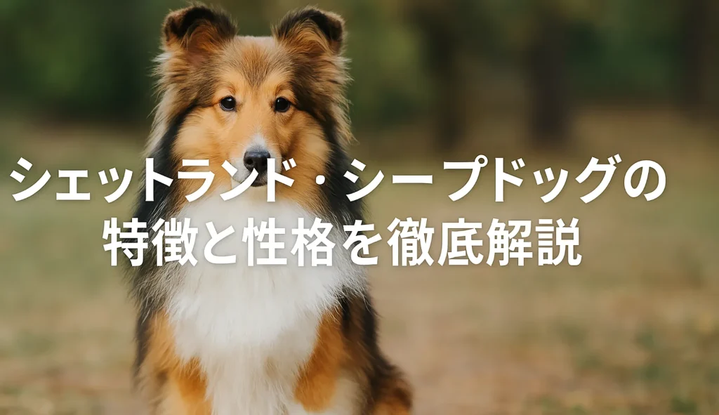 シェットランド・シープドッグの特徴と性格を徹底解説