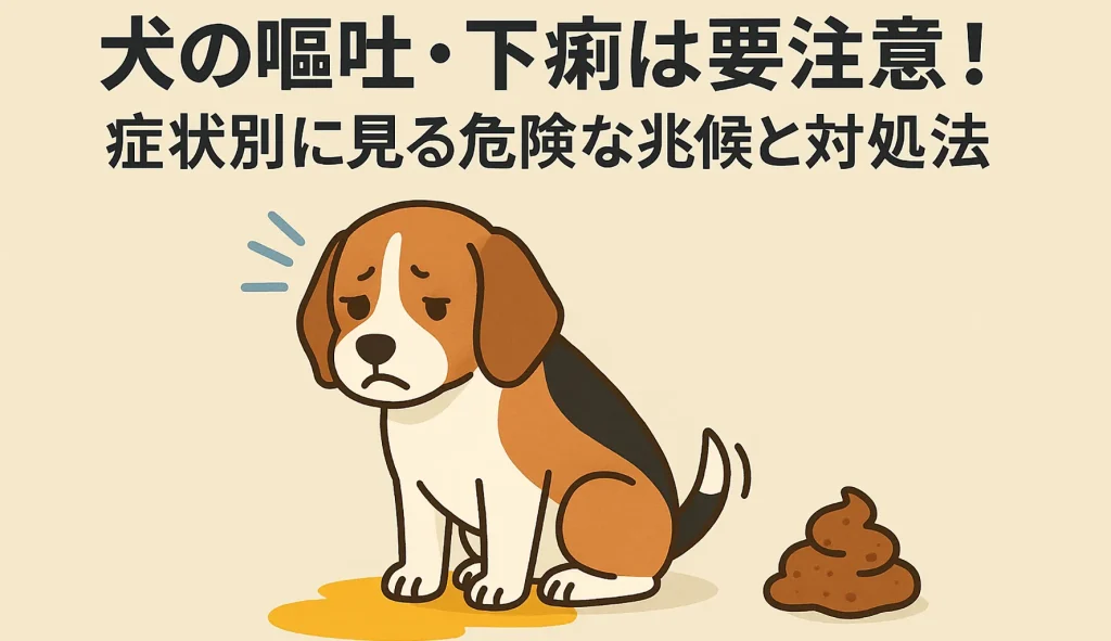 犬の嘔吐・下痢は要注意!症状別に見る危険な兆候と対処法