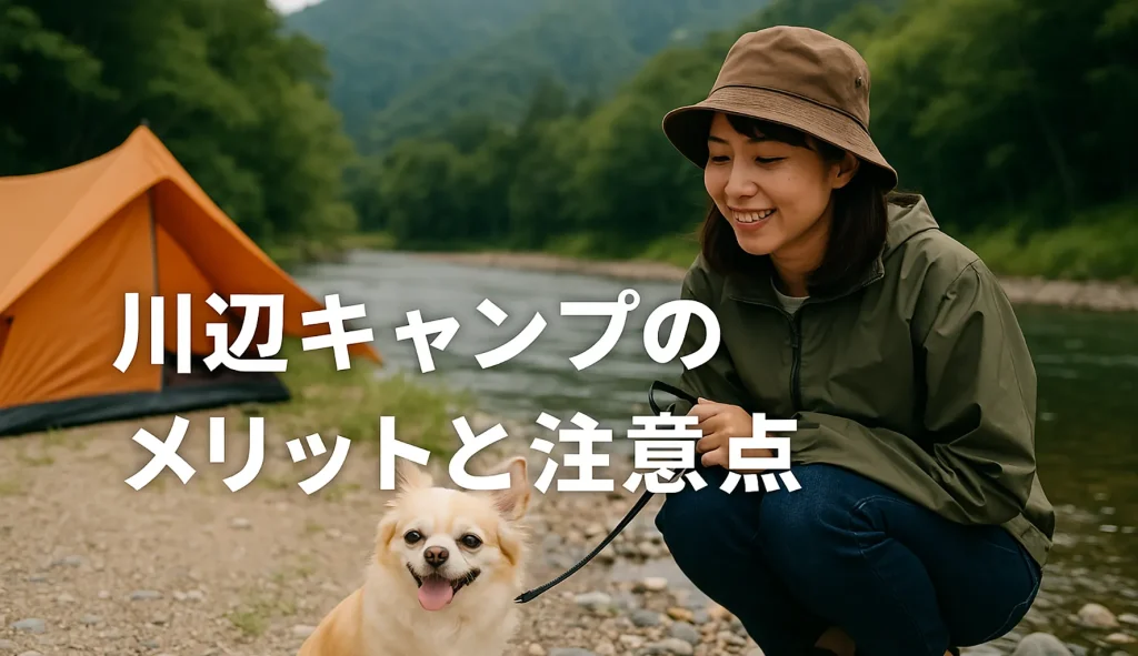 川辺キャンプのメリットと注意点