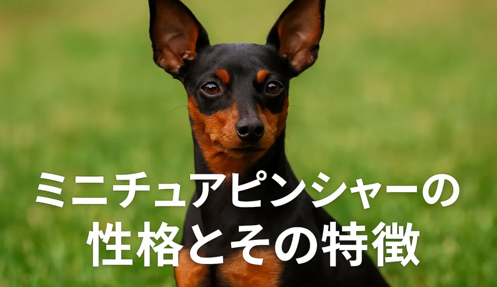 ミニチュアピンシャーの性格とその特徴