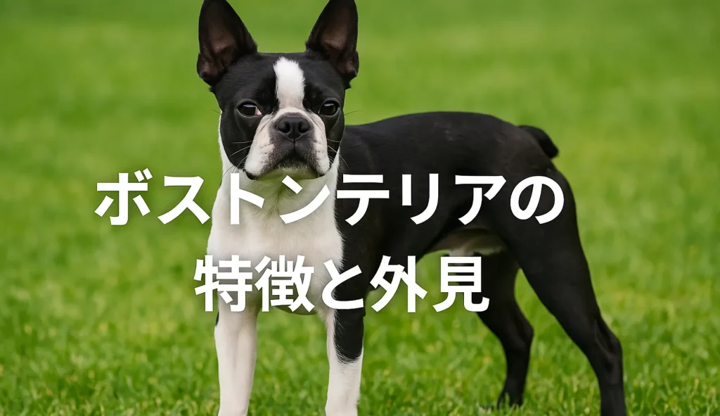 ボストンテリアの特徴と外見