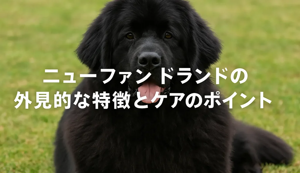 ニューファンドランドの外見的な特徴とケアのポイント