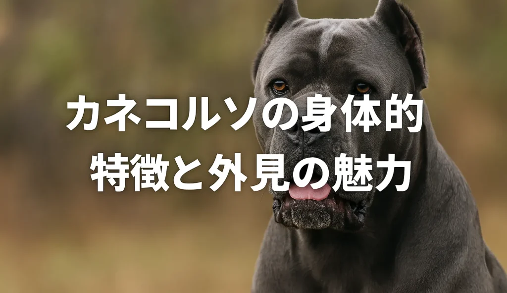 カネコルソの身体的特徴と外見の魅力