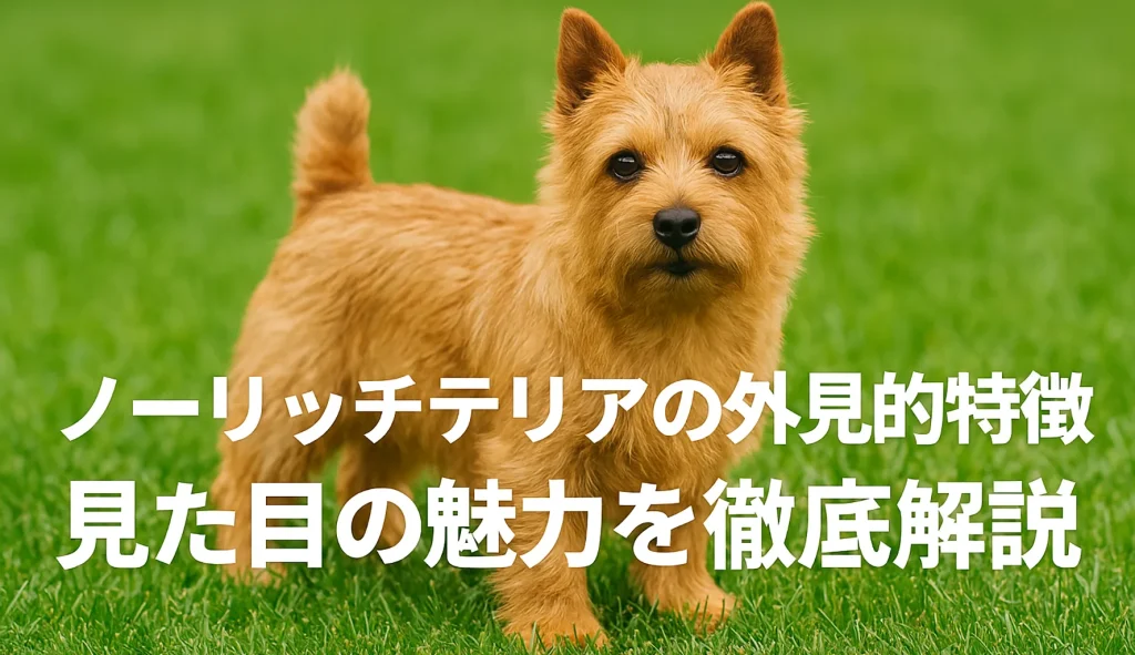 ノーリッチテリアの外見的特徴|見た目の魅力を徹底解説