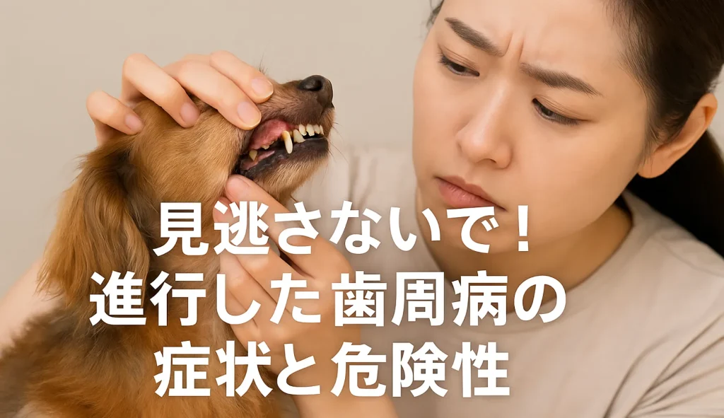 見逃さないで！進行した歯周病の症状と危険性