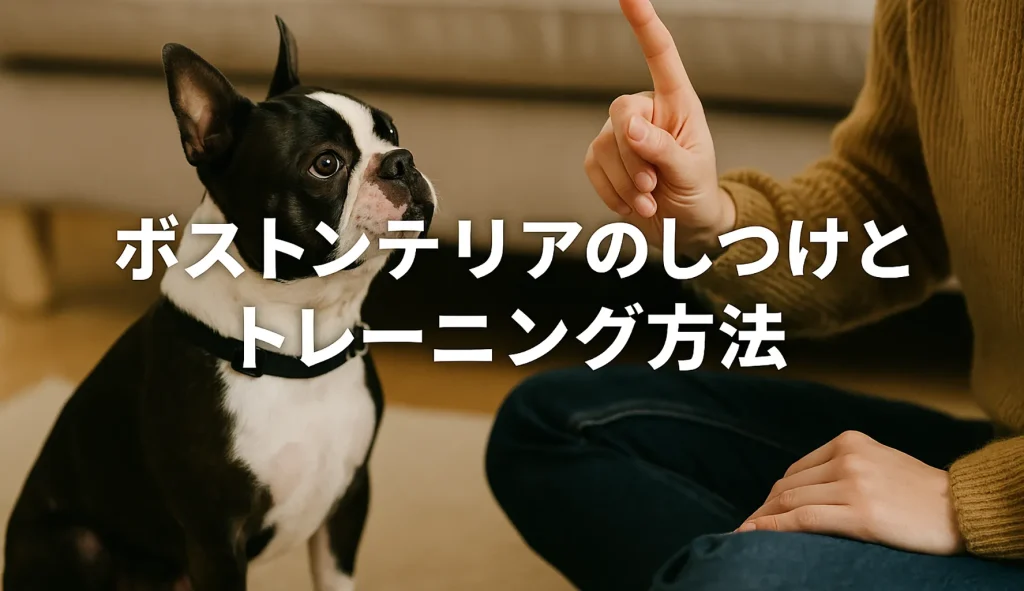 ボストンテリアのしつけとトレーニング方法