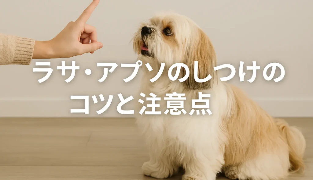 ラサ・アプソのしつけのコツと注意点