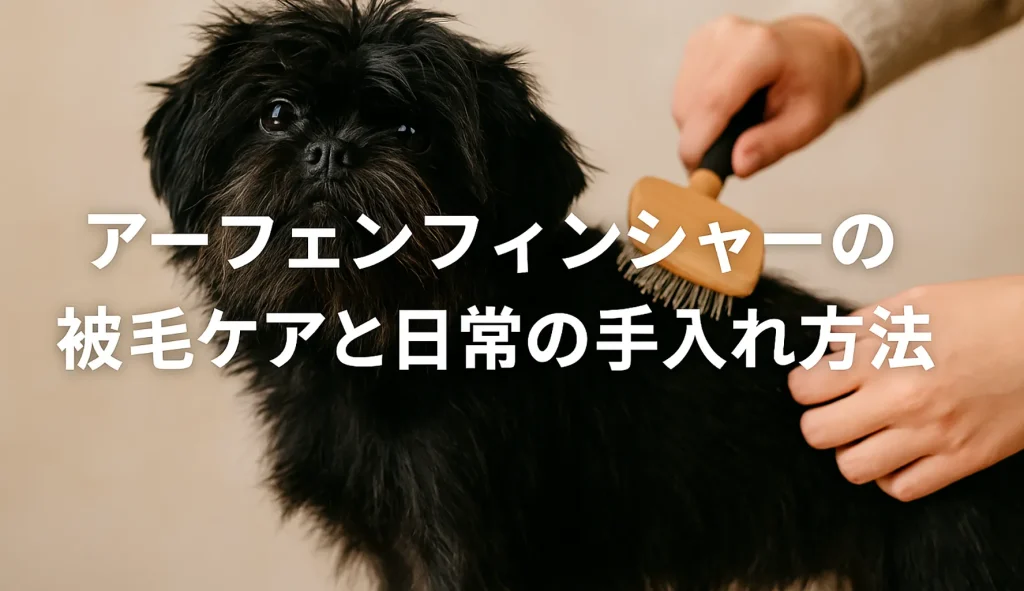 アーフェンフィンシャーの被毛ケアと日常の手入れ方法