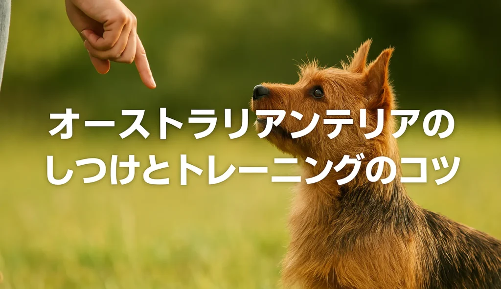 オーストラリアンテリアのしつけとトレーニングのコツ