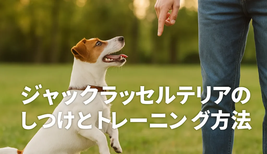 ジャックラッセルテリアのしつけとトレーニング方法