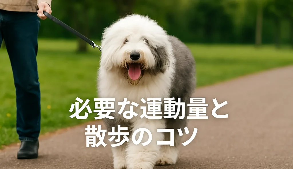 必要な運動量と散歩のコツ