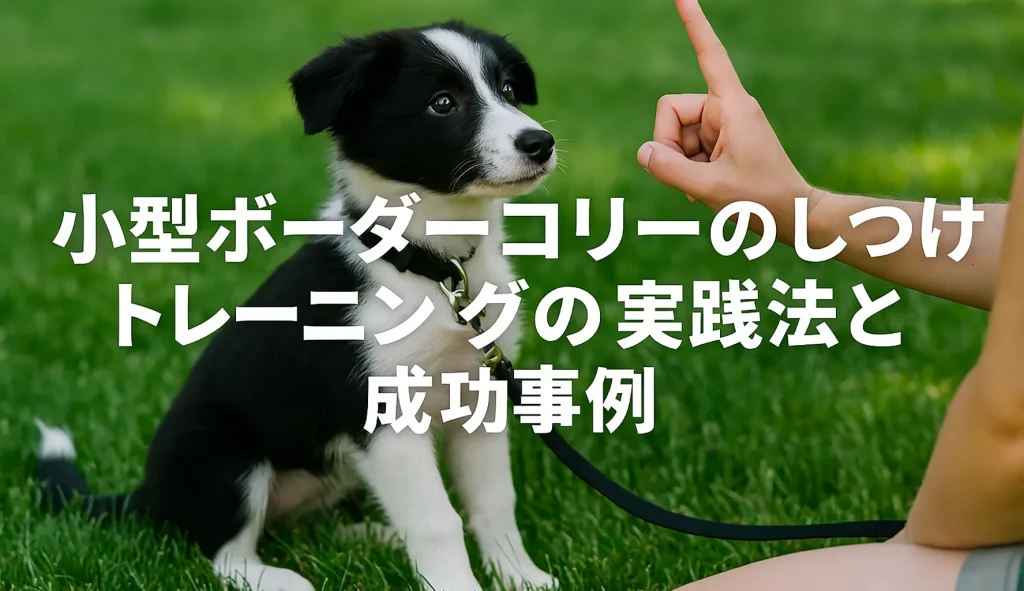 小型ボーダーコリーのしつけ・トレーニングの実践法と成功事例