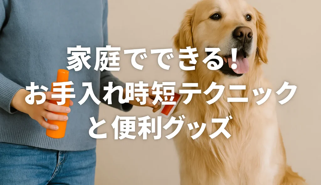 家庭でできる!お手入れ時短テクニックと便利グッズ