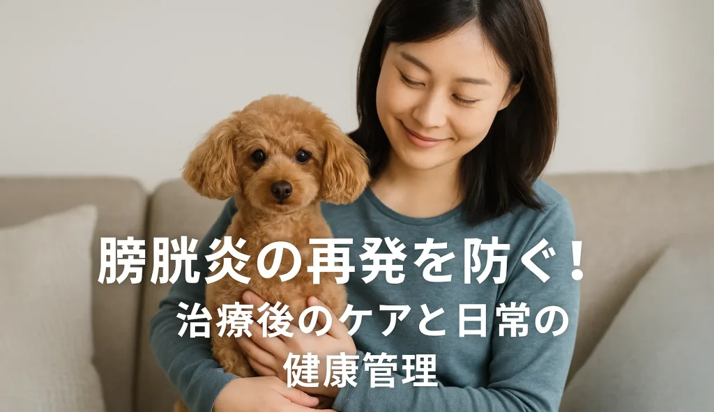 膀胱炎の再発を防ぐ！治療後のケアと日常の健康管理