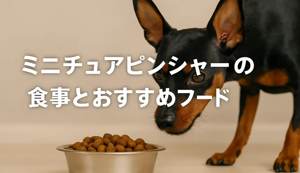 ミニチュアピンシャーの食事とおすすめフード