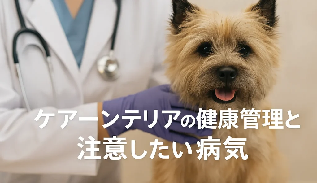 ケアーンテリアの健康管理と注意したい病気
