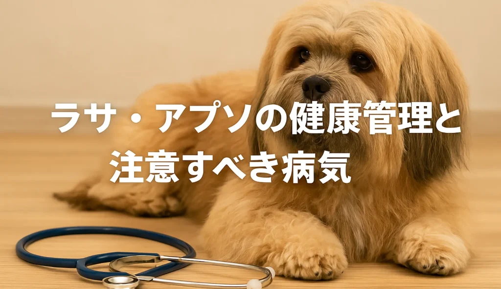 ラサ・アプソの健康管理と注意すべき病気