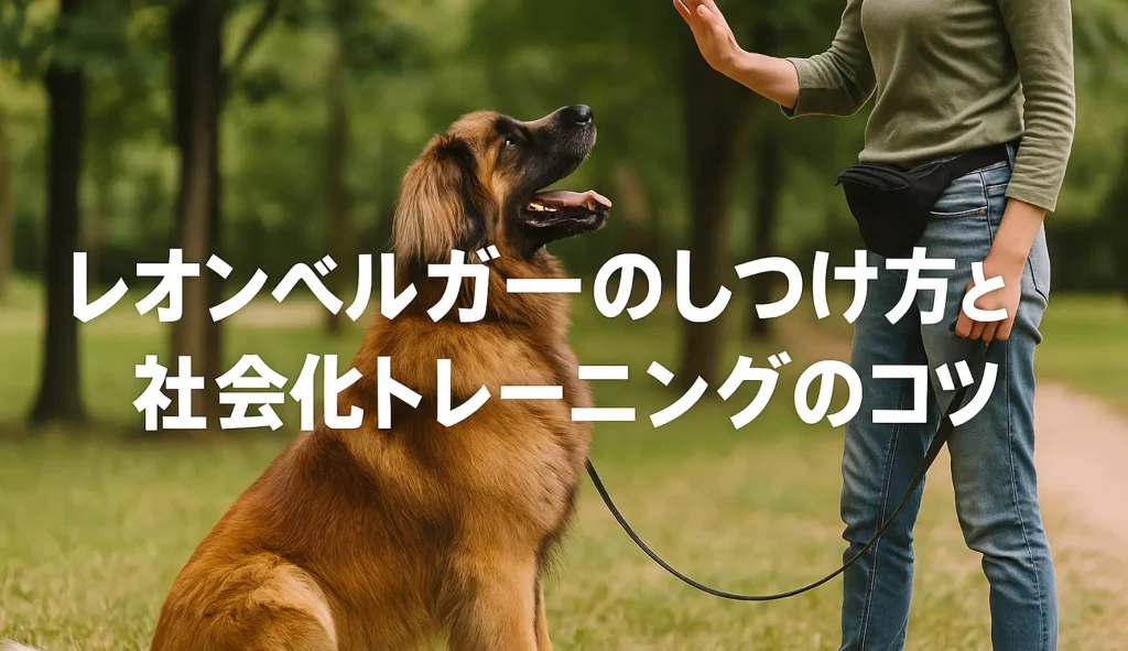 レオンベルガーのしつけ方と社会化トレーニングのコツ