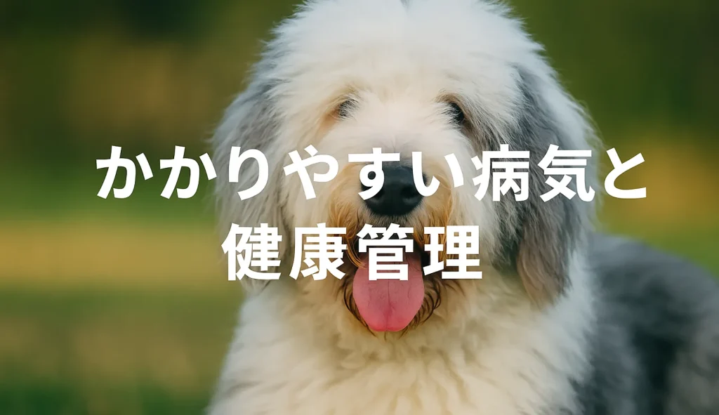 かかりやすい病気と健康管理