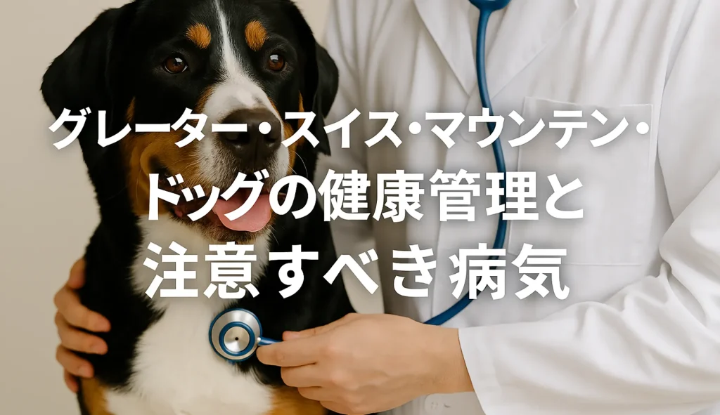 グレーター・スイス・マウンテン・ドッグの健康管理と注意すべき病気