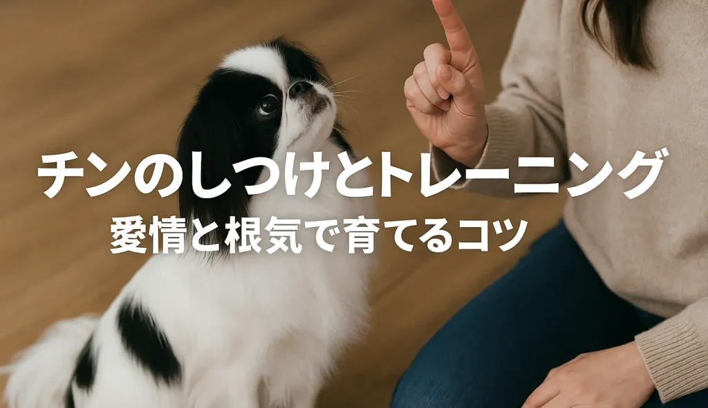 チンのしつけとトレーニング ― 愛情と根気で育てるコツ